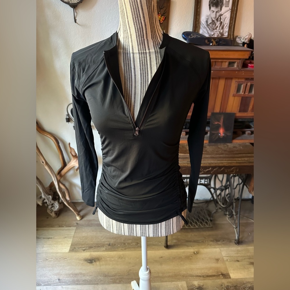CALIA by Carrie Underwood NEW With Tags Black Long Sleeve Top